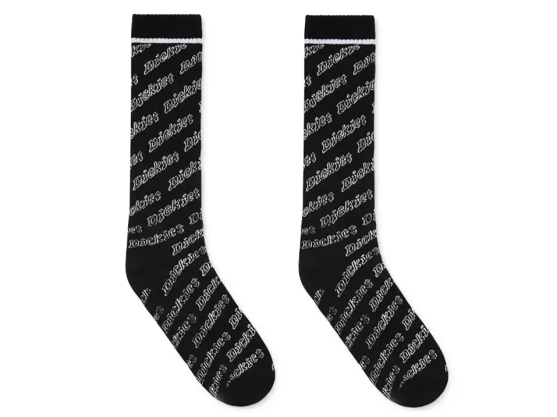 Dickies "Dubberly Aop" Socks - Black