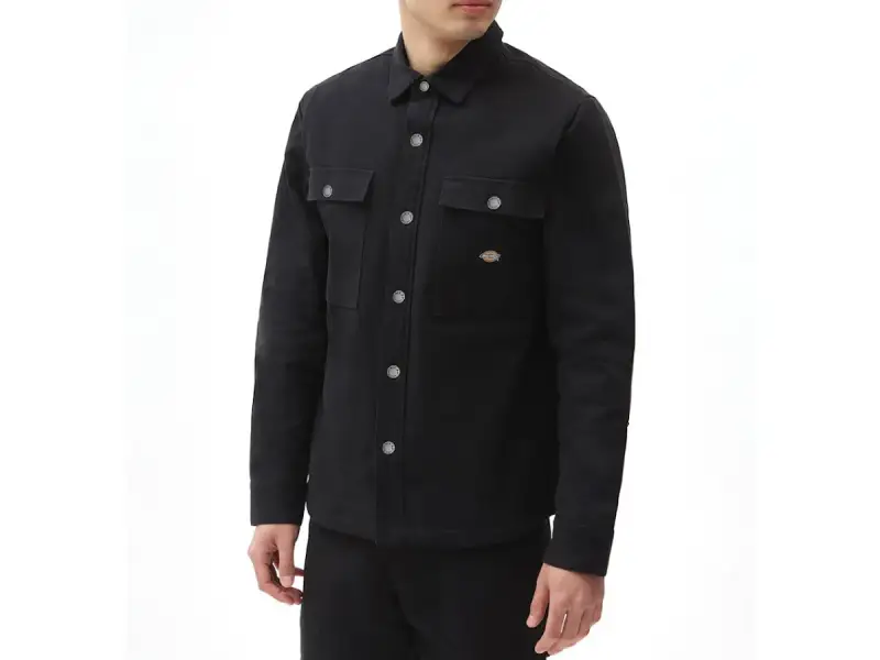 Dickies "Duck Canvas-Shacket" Jacket - Black