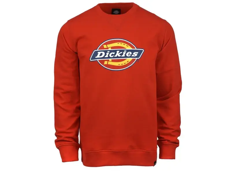 Dickies "Harrison Sweater" Pullover - Fiery Red