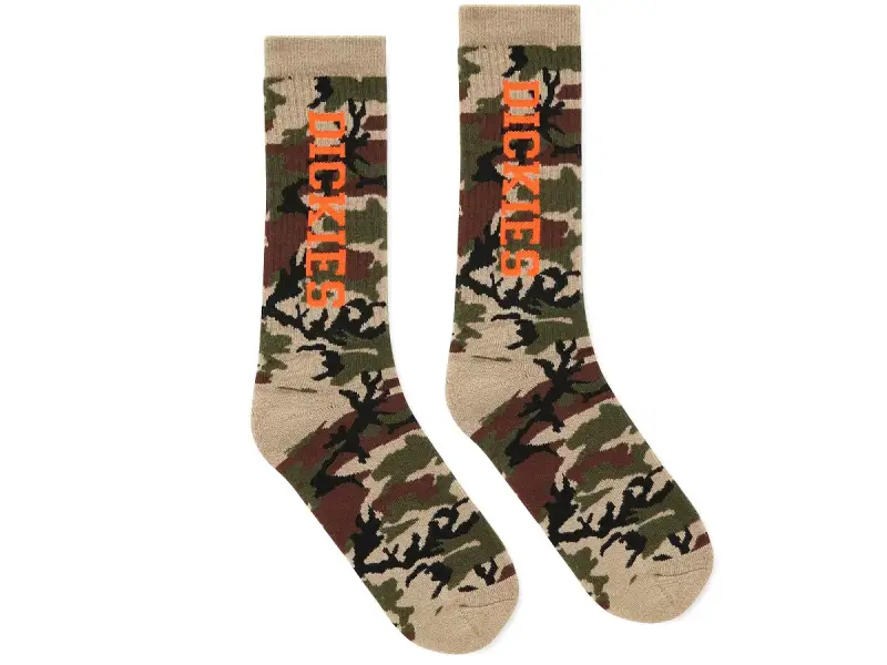 Dickies "Haynesville Camo" Socks - Army Green