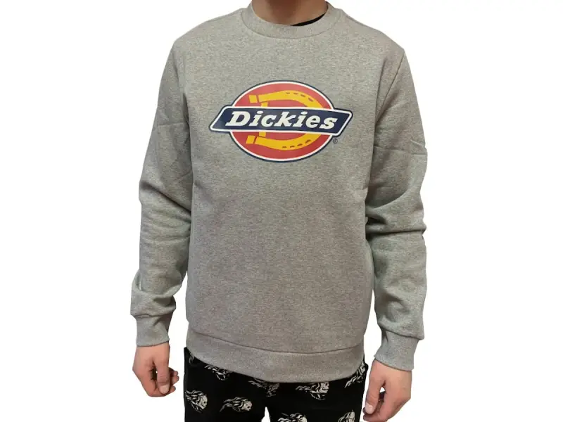 Dickies "Icon Logo Sweater" Pullover - Grey Melange