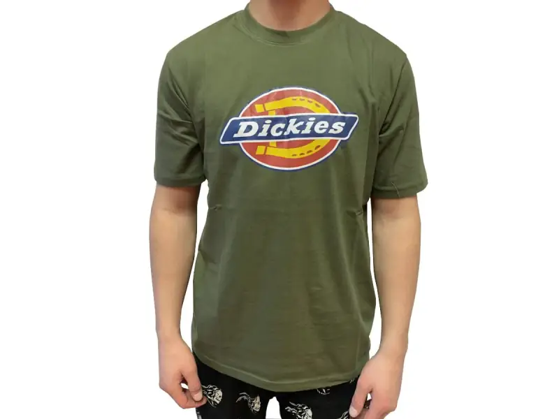 Dickies "Icon Logo Tee" T-Shirt - Military Green