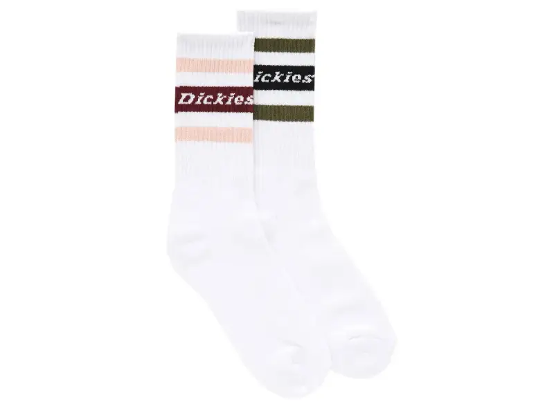 Dickies "Madison Heights" Socks (2 Pair) - White