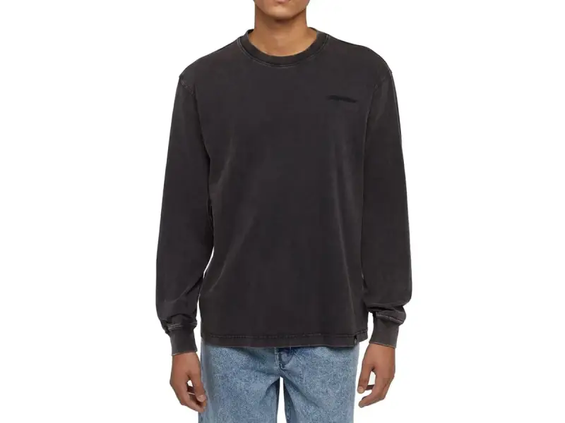 Dickies "Plentywood" Longsleeve - Double Dye/Acid Black