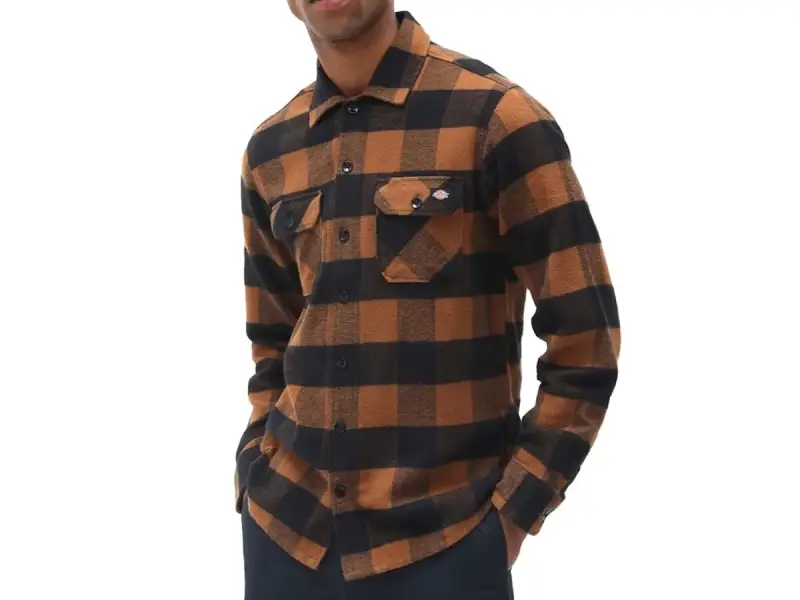 Dickies "Sacramento" Hemd - Brown Duck