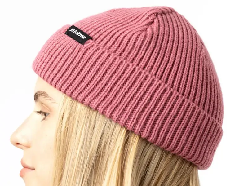 Dickies "Woodworth Army" Beanie Mütze - Rose