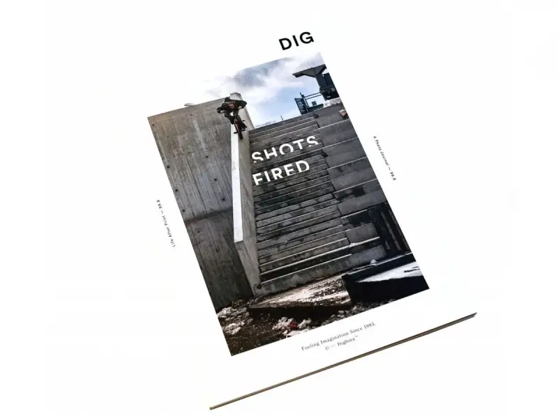 Dig BMX Magazine "Issue #99.8 - Shots Fired" BMX Magazine