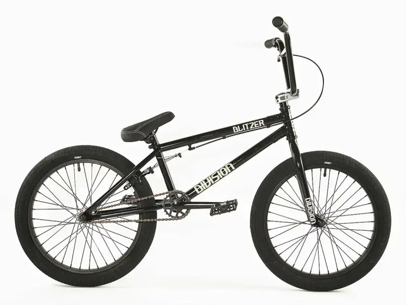 Division BMX "Blitzer" 2021 BMX Bike - Black / Polished