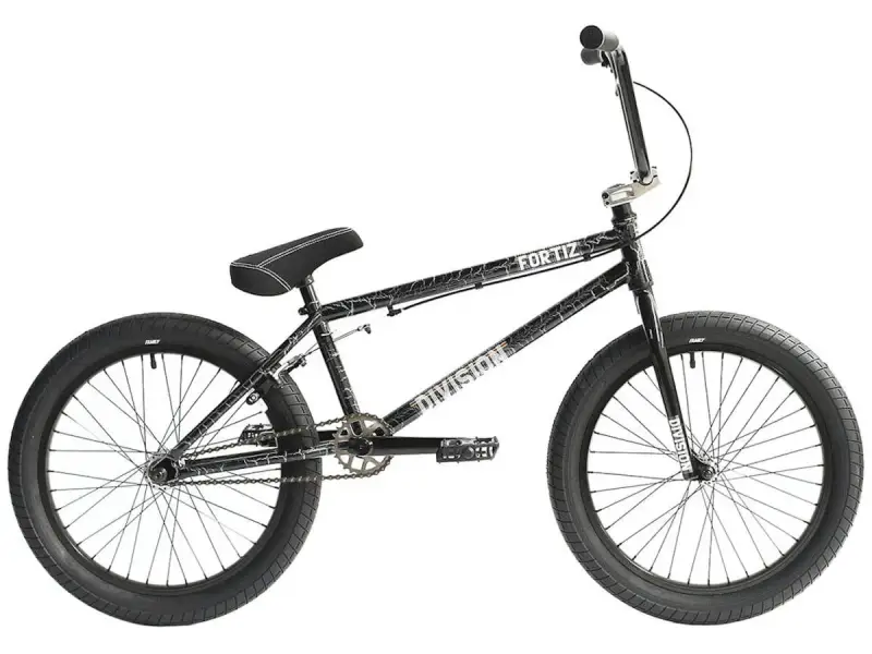 Division BMX "Fortiz" BMX Rad - Crackle Silver