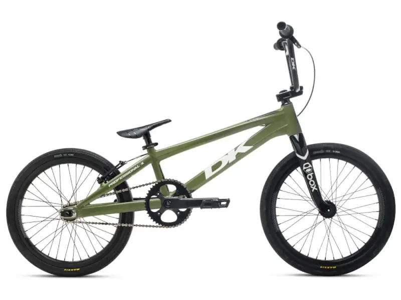DK "Professional X Cruiser 24" 2022 BMX Race Bike - Olive