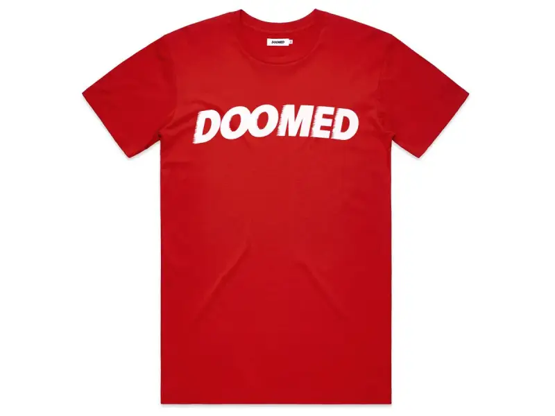 Doomed Brand "Archie" T-Shirt - Red