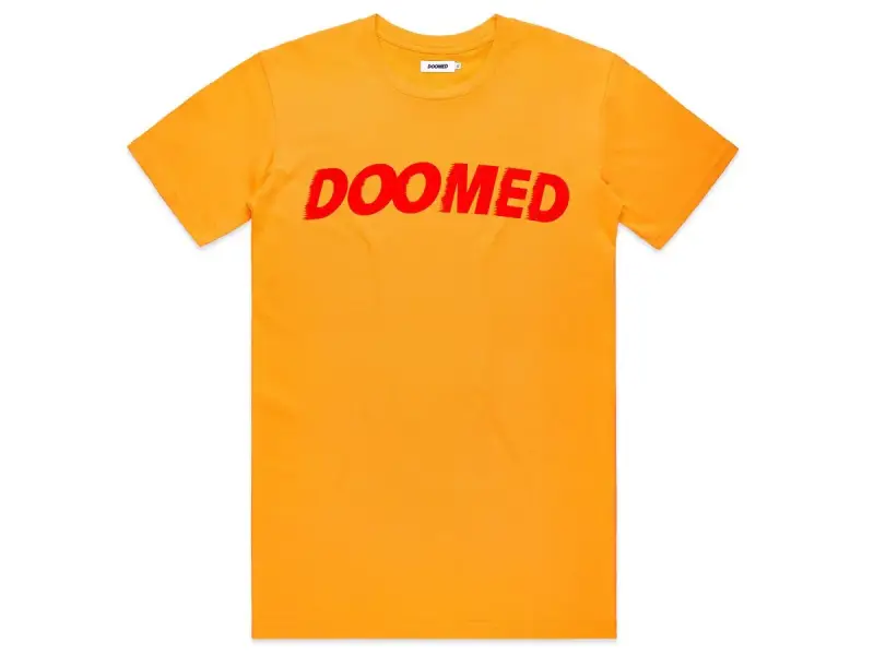 Doomed Brand "Archie" T-Shirt - Yellow