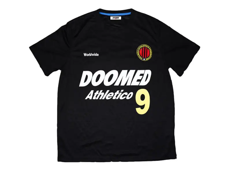 Doomed Brand "Athletico 9" Trikot Shirt - Black