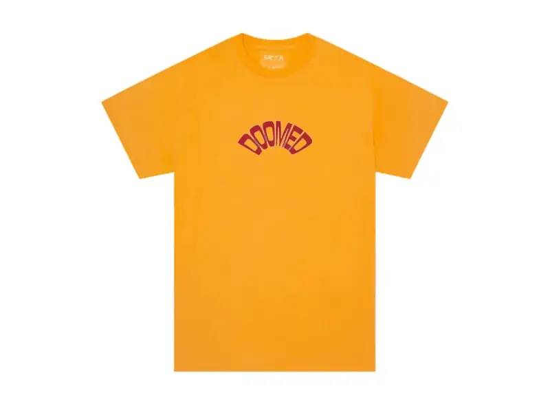 Doomed Brand "Bend Tee" T-Shirt - Gold