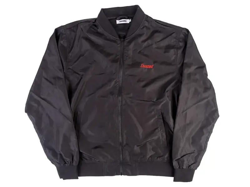 Doomed Brand "Bomber" Jacke - Black