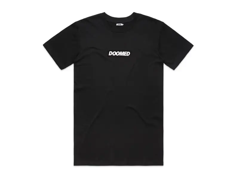 Doomed Brand "Box Logo" T-Shirt - Black