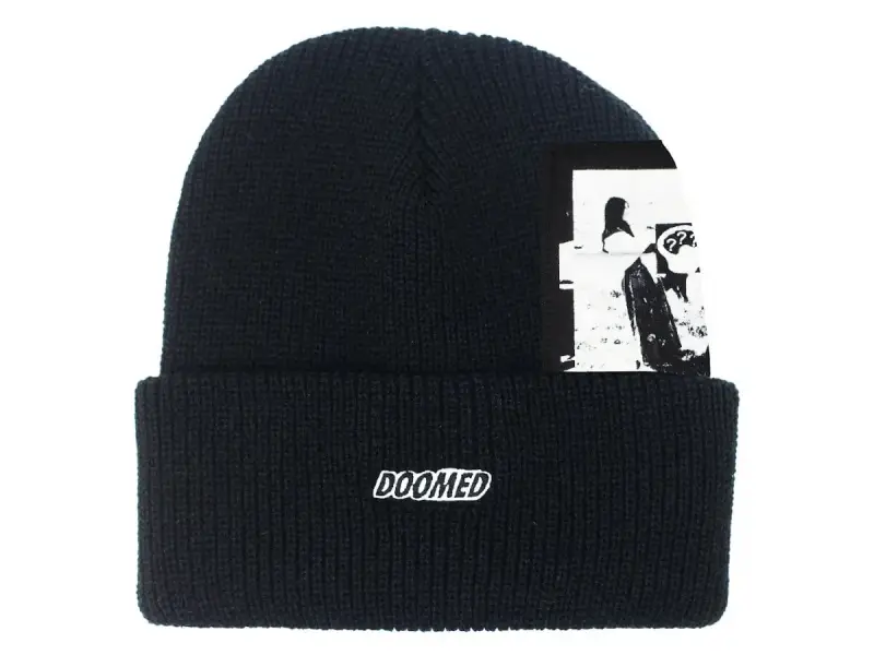 Doomed Brand "Brain" Beanie - Black