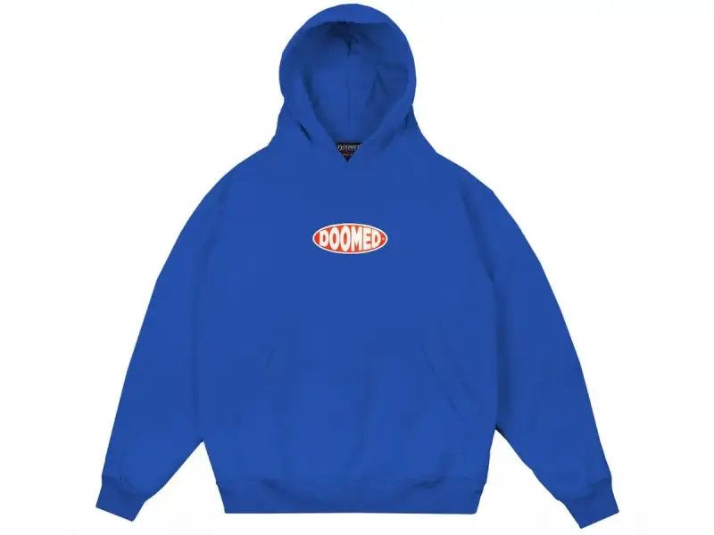 Doomed Brand "Bulge" Hooded Pullover - Royal Blue