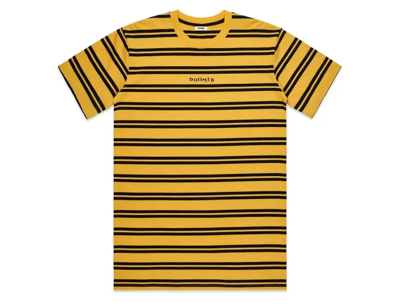 Doomed Brand "Bumble Tee" T-Shirt - Yellow/Black