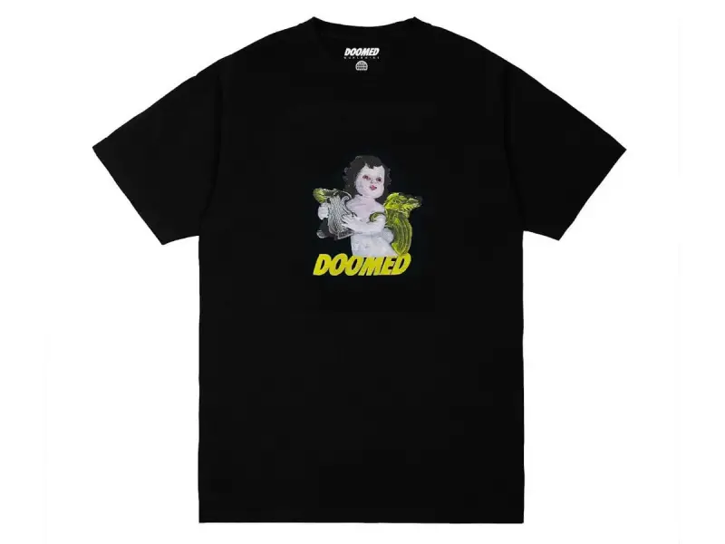 Doomed Brand "Cherubs" T-Shirt - Black