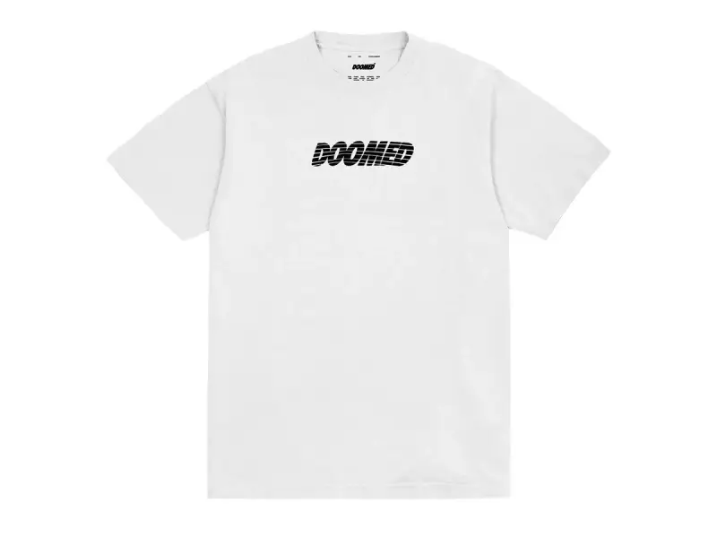 Doomed Brand "Cracked" T-Shirt - White