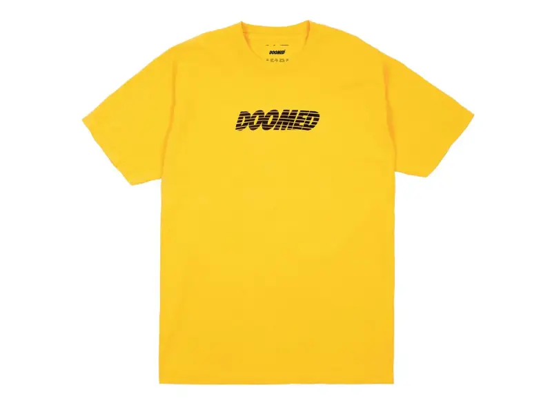 Doomed Brand "Cracked" T-Shirt - Yellow