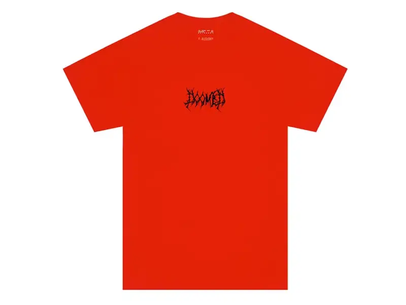 Doomed Brand "Death Tee" T-Shirt - Orange