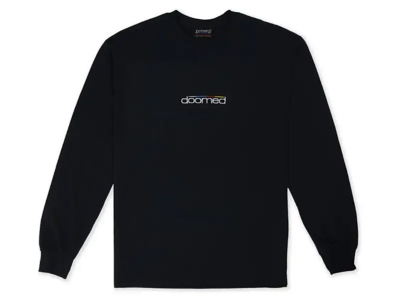 Doomed Brand "Doomerton" Longsleeve - Black
