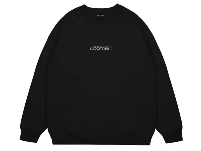 Doomed Brand "Doomerton Sweater" Pullover - Black