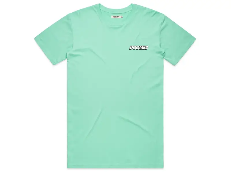 Doomed Brand "Drop" T-Shirt - Aqua