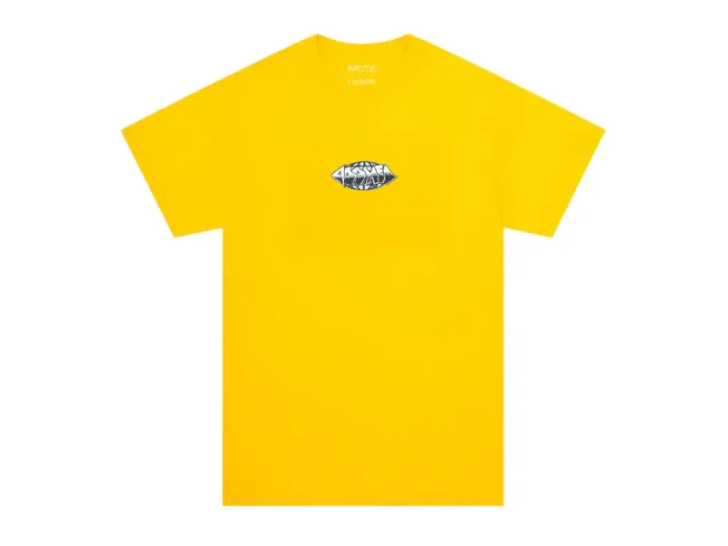 Doomed Brand "Earth Tee" T-Shirt - Gold Yellow