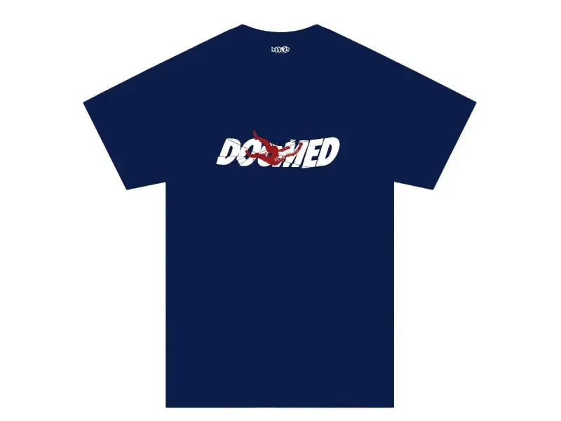 Doomed Brand "Escape Tee" T-Shirt - Blue