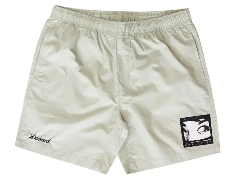 Doomed Brand "Eye" Short Pants - Pistachio