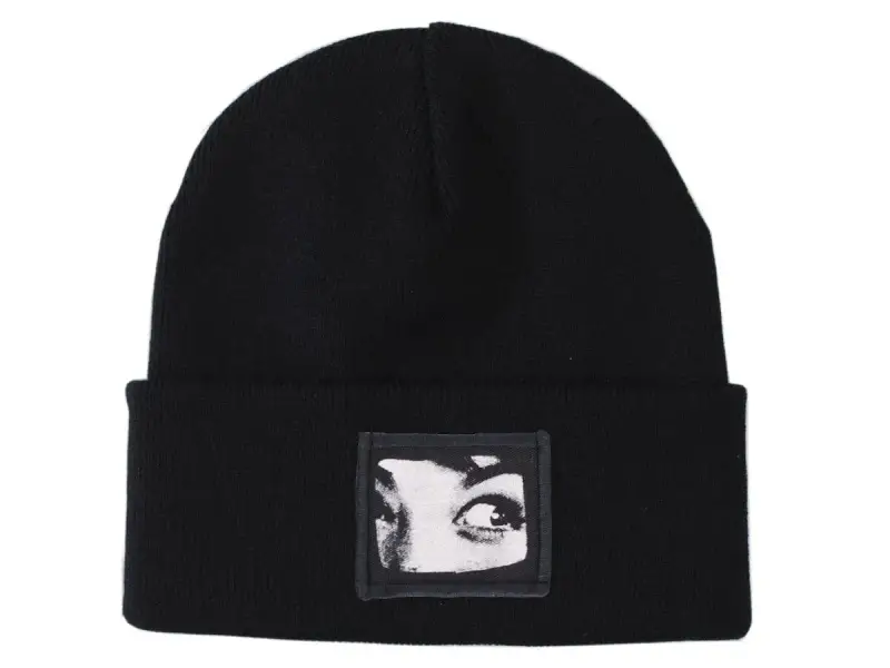 Doomed Brand "Eye Patch" Beanie - Black
