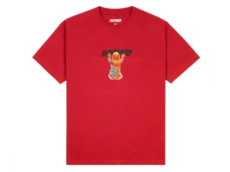 Doomed Brand "Eye" T-Shirt - Red