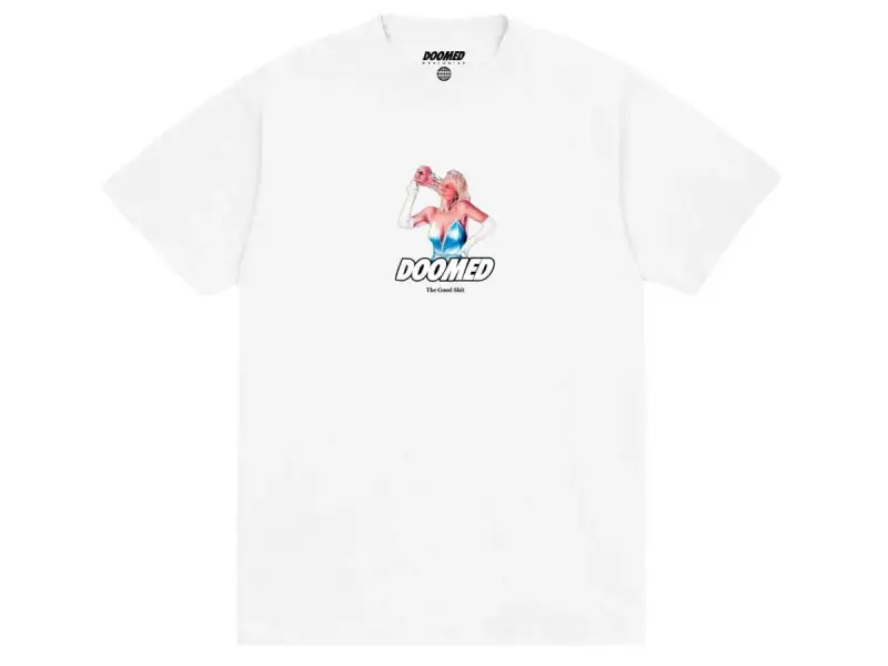 Doomed Brand "Face Off" T-Shirt - White