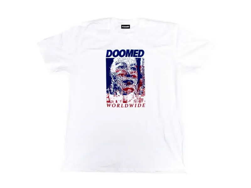 Doomed Brand "Face" T-Shirt - White