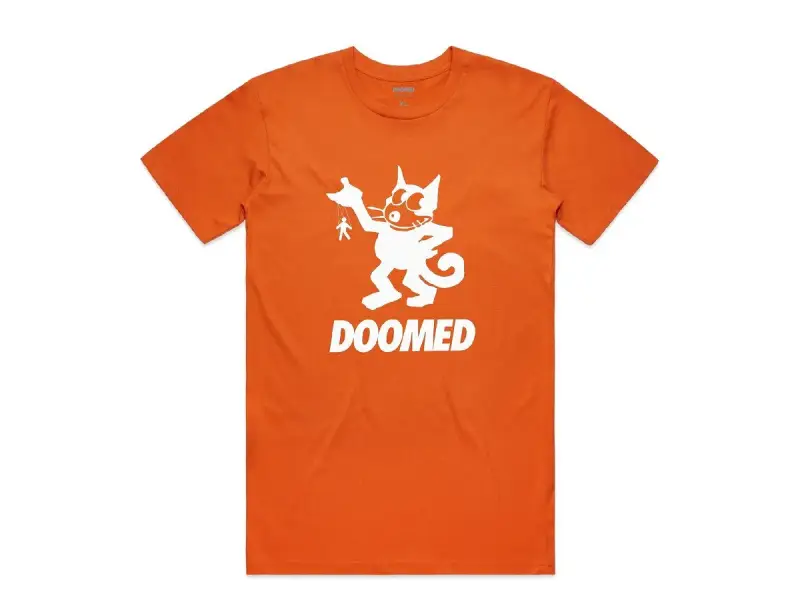 Doomed Brand "Felix" T-Shirt - Orange