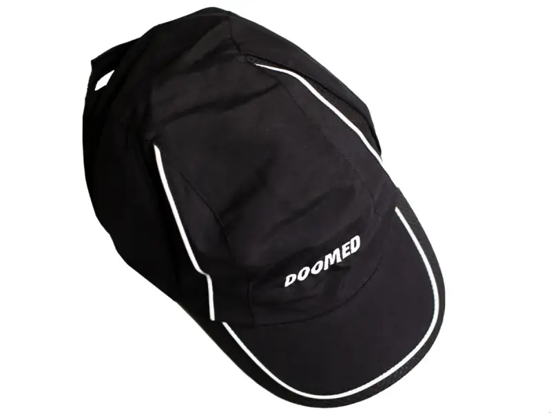 Doomed Brand "Flex 6 Panel" Cap - Black