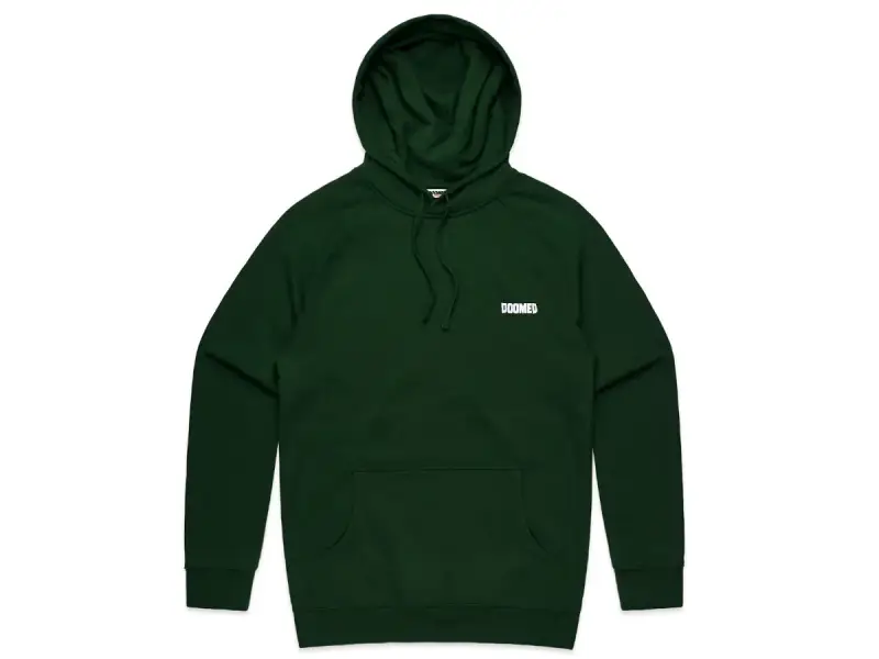 Doomed Brand "Good Evil Shit Dumb" Hooded Pullover - Forest