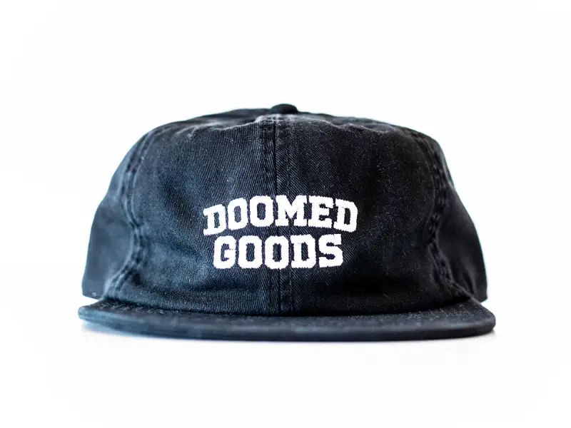 Doomed Brand "Goods" Kappe - Black
