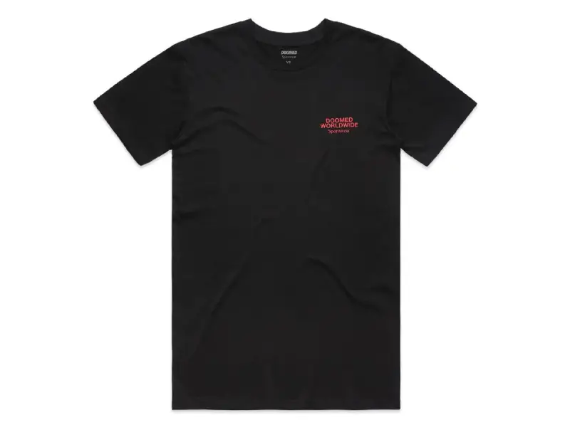 Doomed Brand "Hate Us" T-Shirt - Black