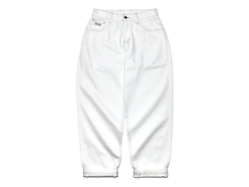 Doomed Brand "Heavies X MOTOBUNKA" Hose - White