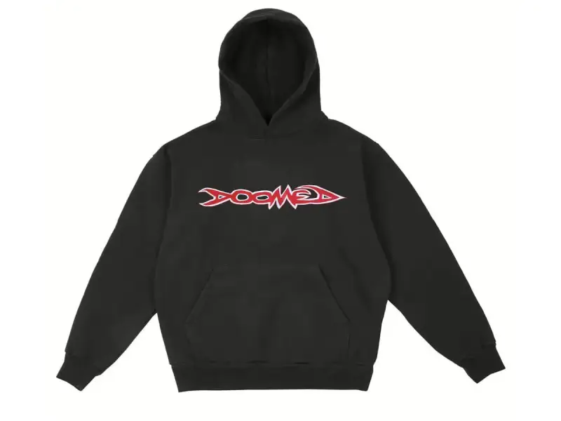 Doomed Brand "High Point" Hooded Pullover - Black