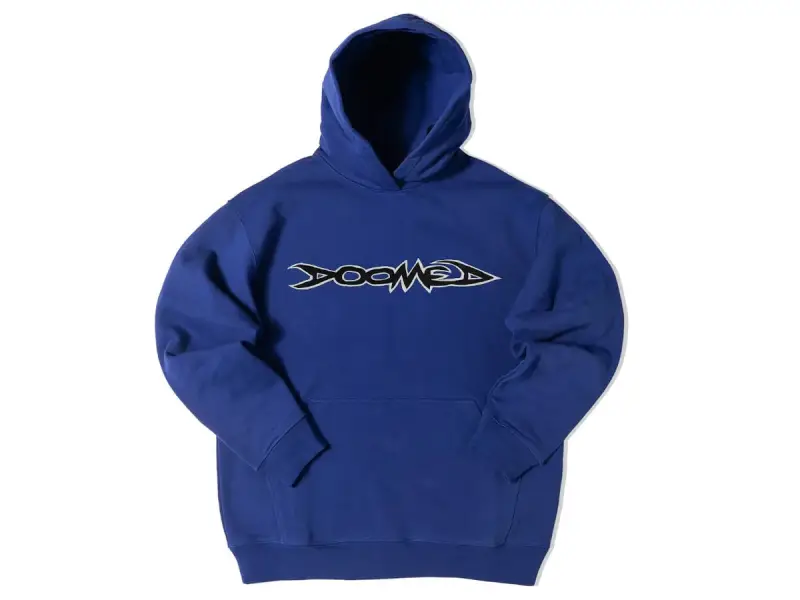 Doomed Brand "High Point" Hooded Pullover - Royal Blue