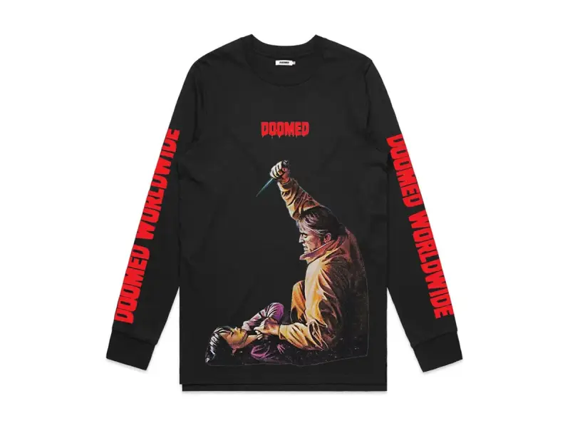 Doomed Brand "Knife" Longsleeve - Black
