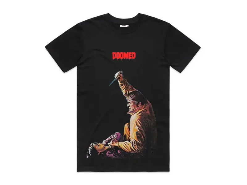 Doomed Brand "Knife" T-Shirt - Black