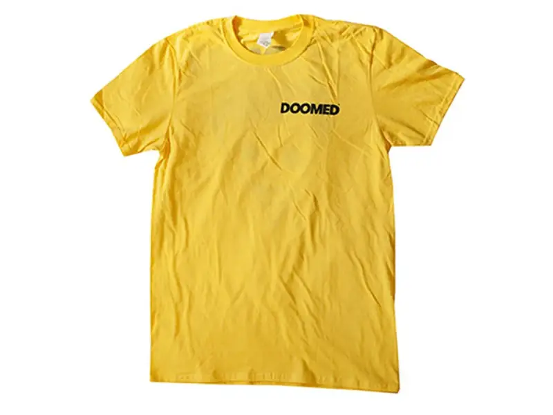 Doomed Brand "LAD" T-Shirt - Daisy Gold