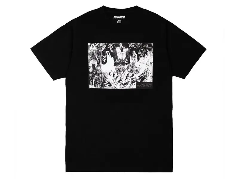 Doomed Brand "Life" T-Shirt - Black