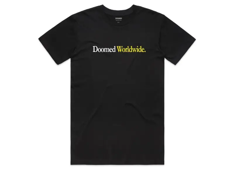 Doomed Brand "Mac" T-Shirt - Black